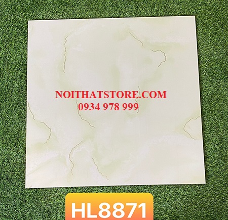 Gạch Trung Quốc 80×80 đồng chất khắc kim HL8871