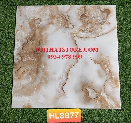 Gạch Trung Quốc 80×80 đồng chất khắc kim HL8877