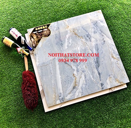 Gạch Trung Quốc 80×80 ngọc thạch xám xanh