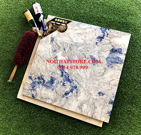 Gạch Trung Quốc 80×80 ngọc thạch xanh xám