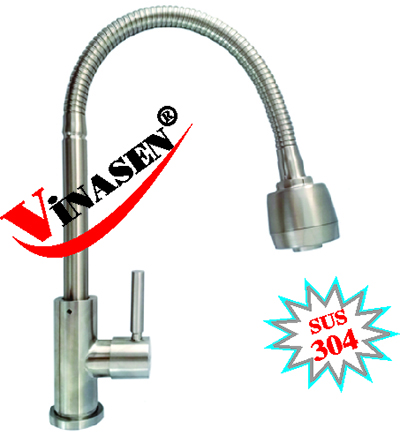 Vòi rửa chén lạnh Vinasen CL-6003 (Tặng dây cấp)