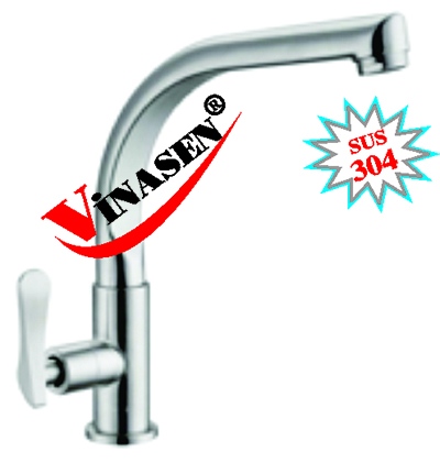 Vòi rửa chén lạnh Vinasen CL-6006 (Tặng dây cấp)