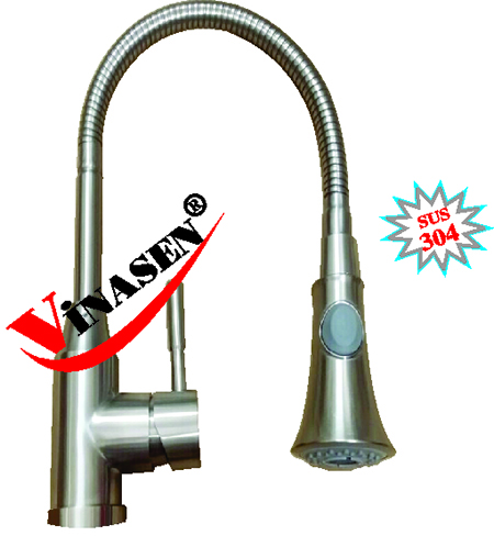 Vòi rửa chén nóng lạnh Vinasen CN-4009 (Tặng dây cấp)