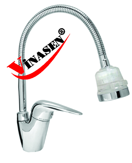 Vòi rửa chén nóng lạnh Vinasen CN-4017 (Tặng dây cấp)