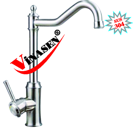 Vòi rửa chén nóng lạnh Vinasen CN-4021 (Tặng dây cấp)