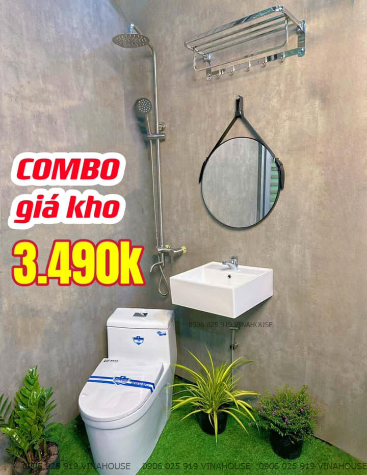 Combo Thiết Bị Vệ Sinh Combo 1