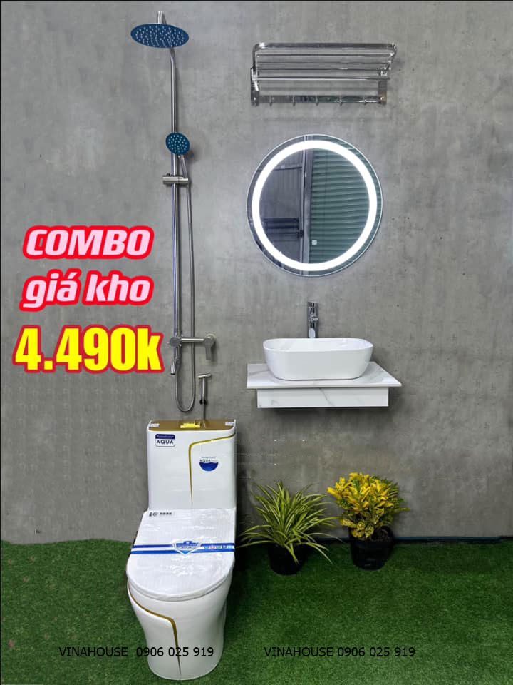 Combo Thiết Bị Vệ Sinh Combo 14