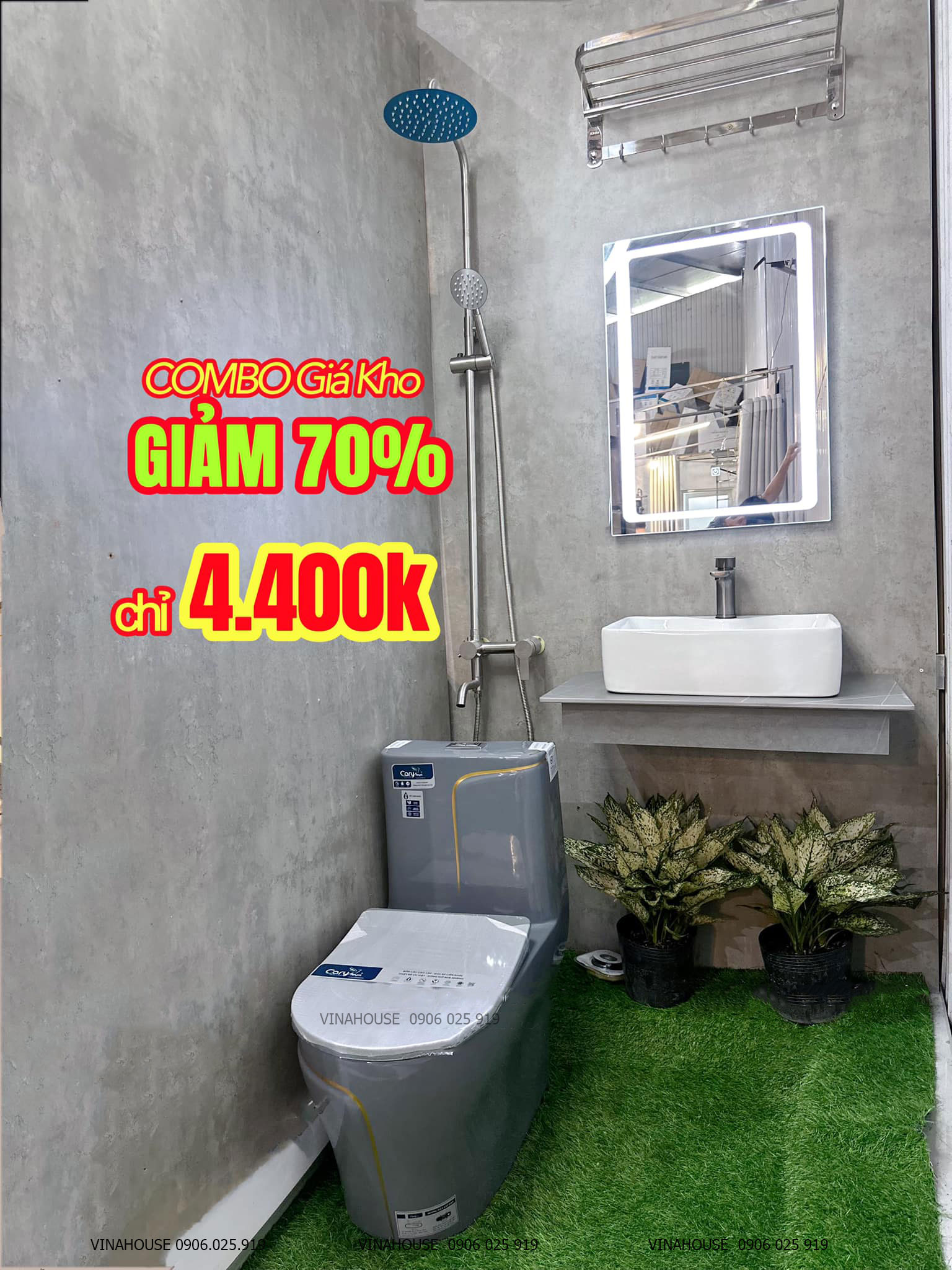 Combo Thiết Bị Vệ Sinh Combo 28