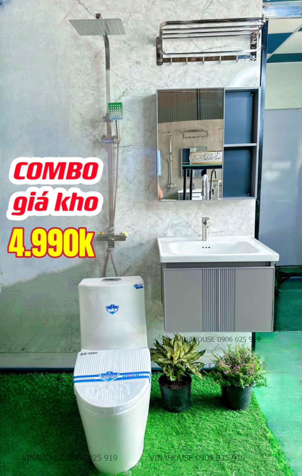 Combo Thiết Bị Vệ Sinh Combo 6