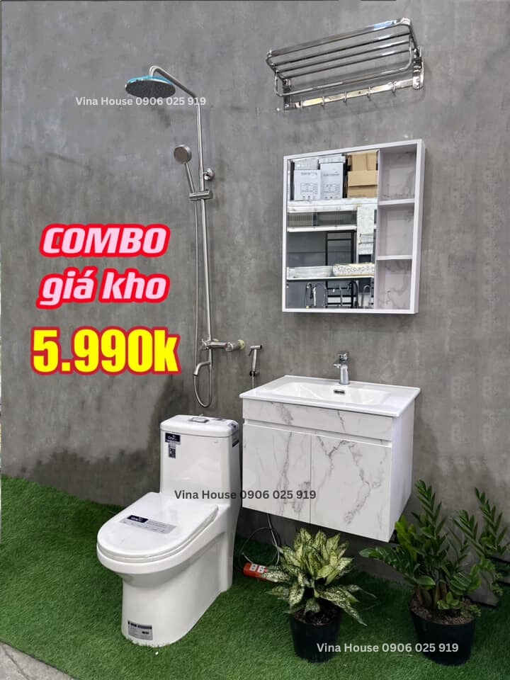 Combo Thiết Bị Vệ Sinh Combo 9A