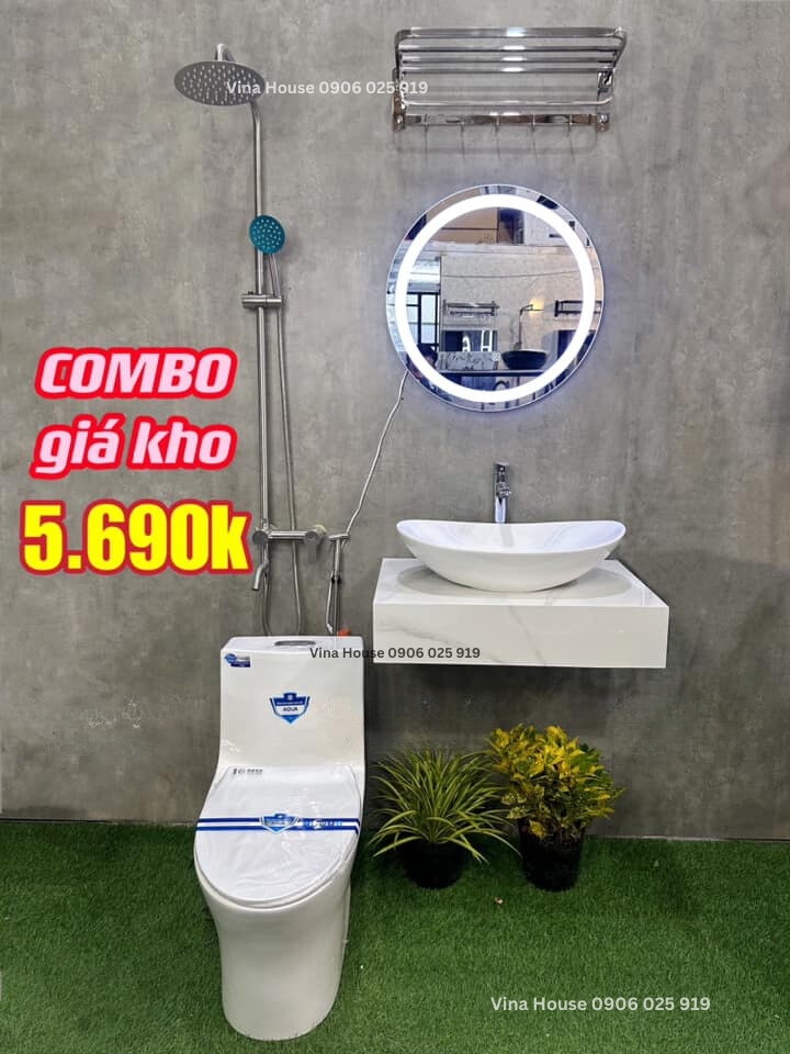 Combo Thiết Bị Vệ Sinh Combo 15