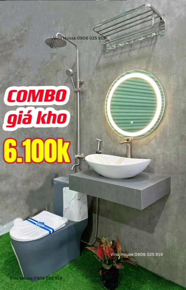 Combo Thiết Bị Vệ Sinh Combo 22