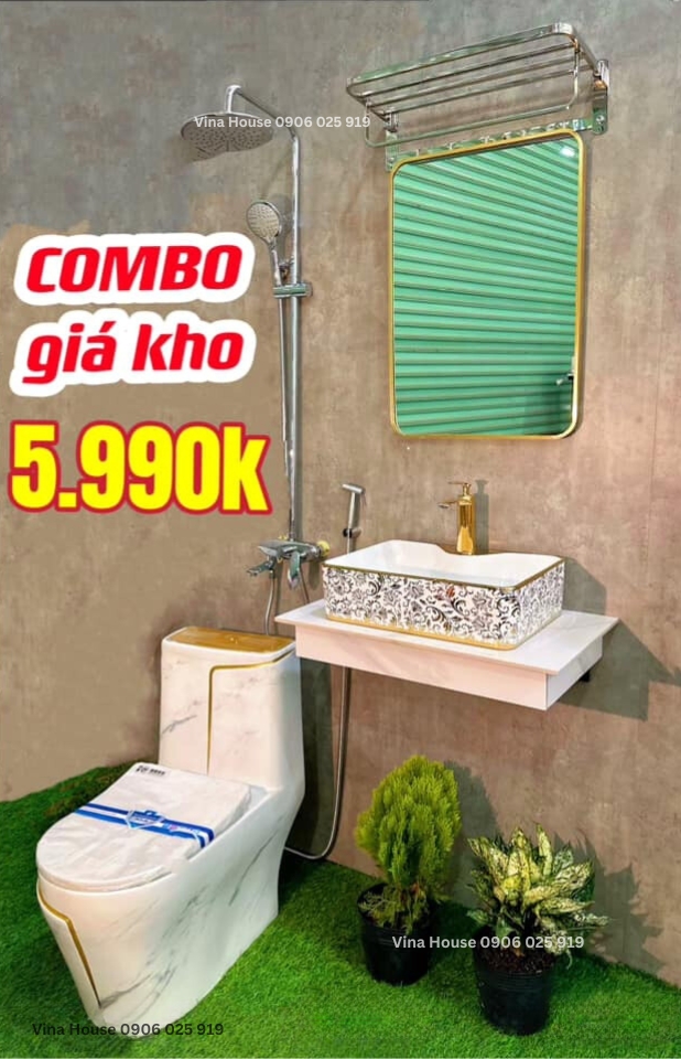 Combo Thiết Bị Vệ Sinh Combo 24