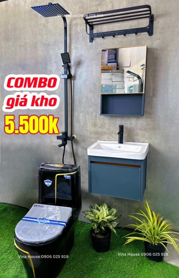 Combo Thiết Bị Vệ Sinh Combo 25