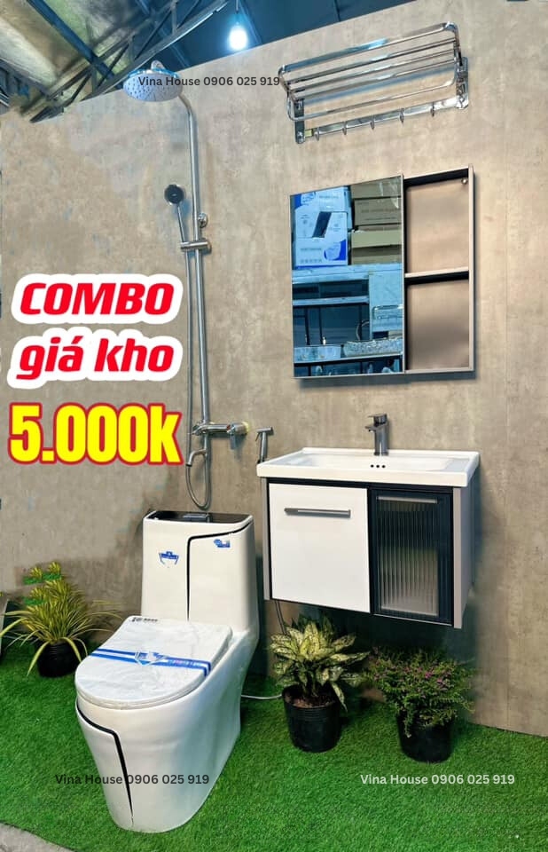 Combo Thiết Bị Vệ Sinh Combo 26