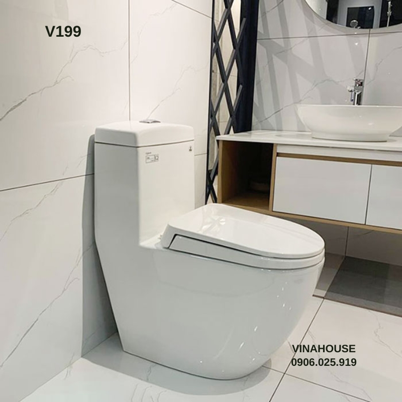 Bồn cầu thông minh Viglacera V199