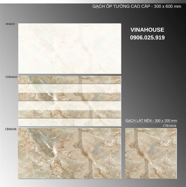 Gạch 30×60 ốp tường CB36025-CDB36025-CB36026