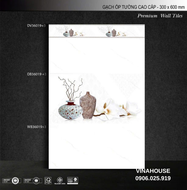 Gạch 30×60 ốp tường DV36019+3 DB36019+3 WB36019+3