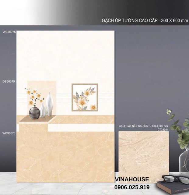 Gạch 30×60 ốp tường WB36075-DB36075-WB36076
