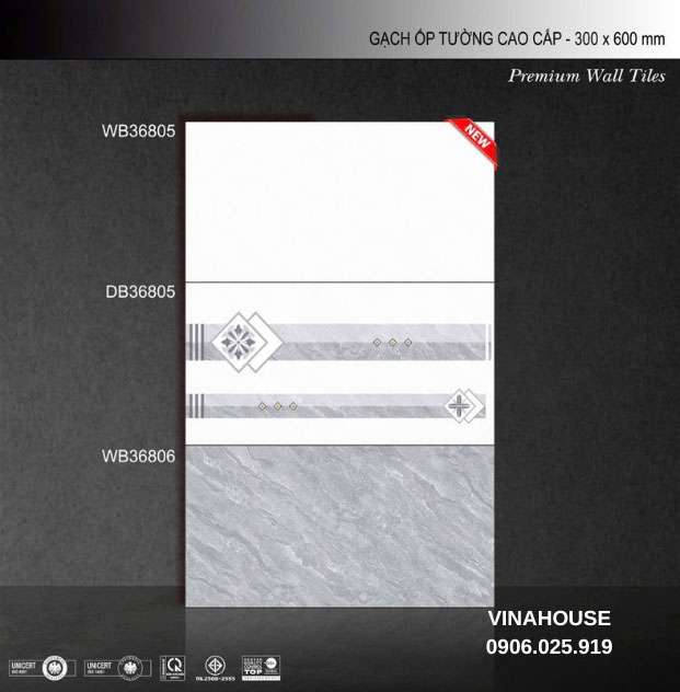 Gạch 30×60 ốp tường WB36805-DB36805-WB36806