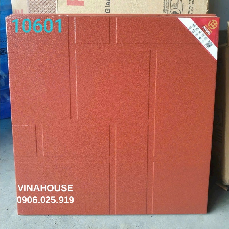 Gạch 40×40 COTTO màu đỏ 10601