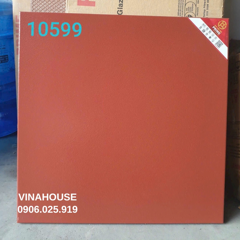 Gạch 40×40 đỏ trơn 10599