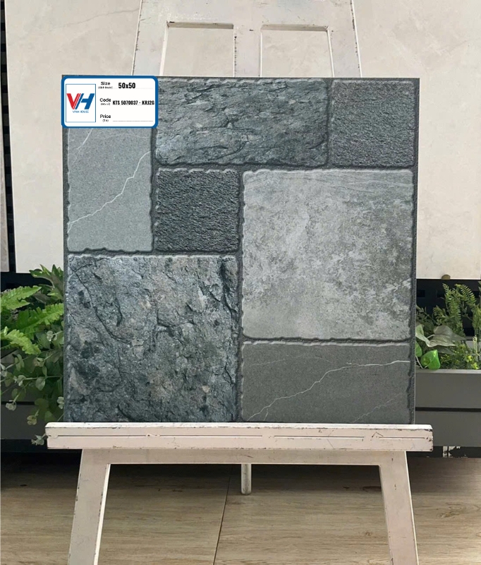 Gạch 50×50 lát sân vườn KTS 5070037 – KRJ2G