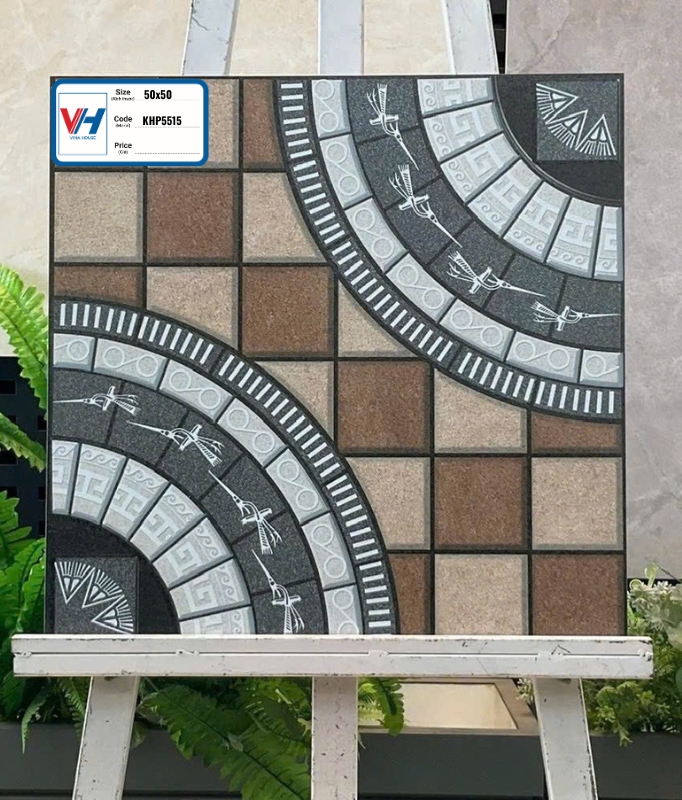 Gạch 50×50 lát sân vườn giá rẻ KHP5515