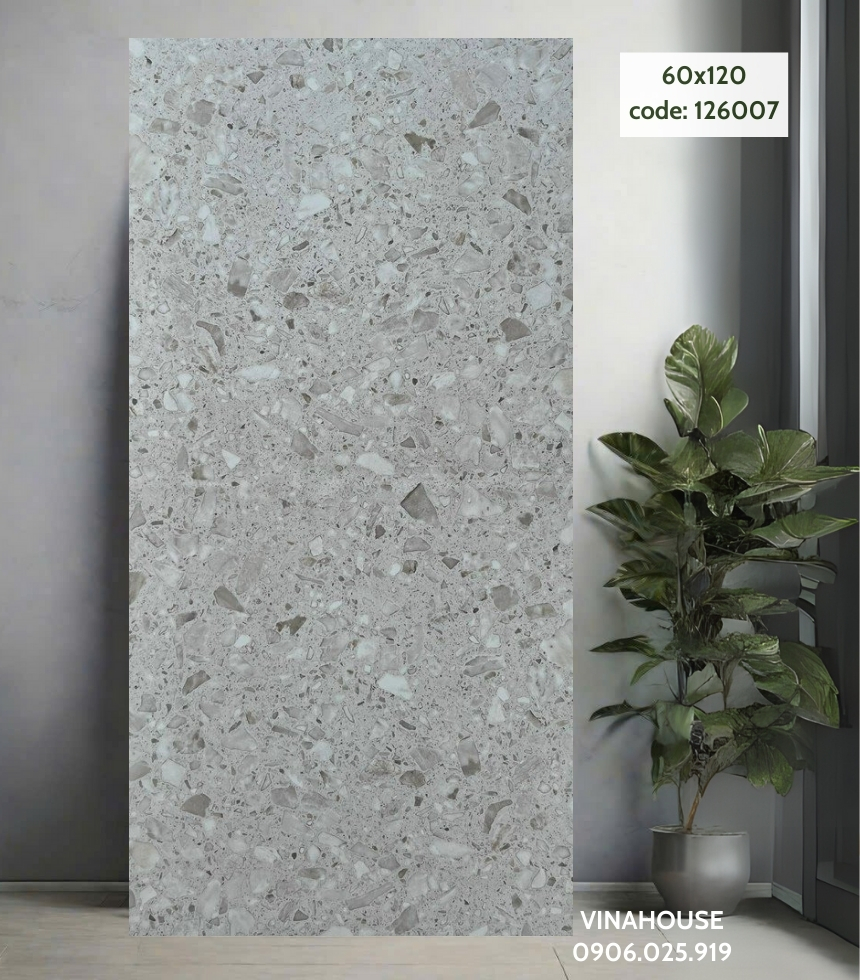 Gạch lát nền 60×120 Terrazzo 126007