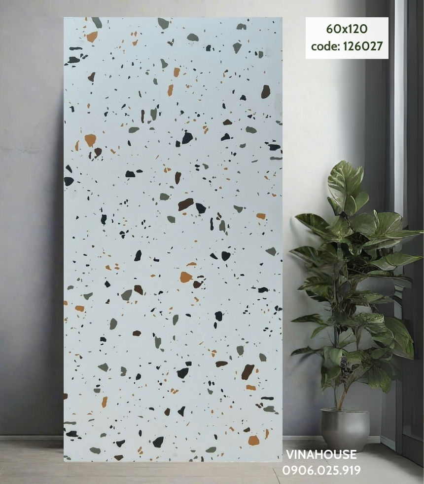 Gạch lát nền 60×120 Terrazzo 126027