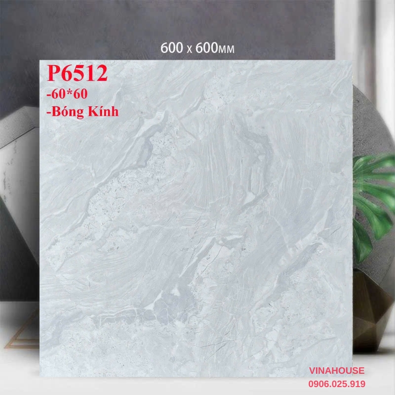 Gạch 60×60 bóng kính giá rẻ 6512