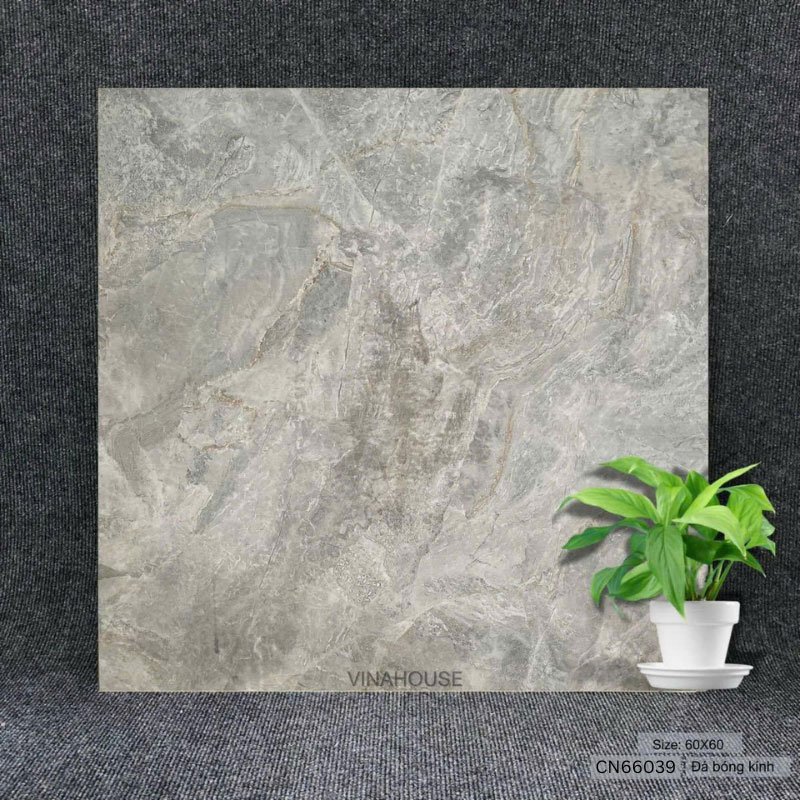 Gạch lát nền 60×60 bóng kính CN66039