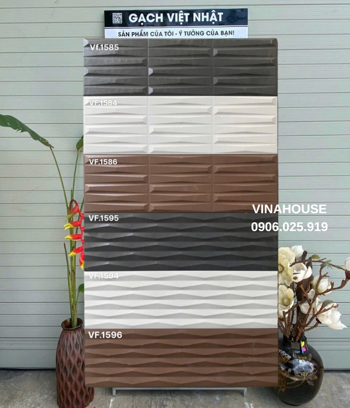 Gạch trang trí Việt Nhật VF 1596