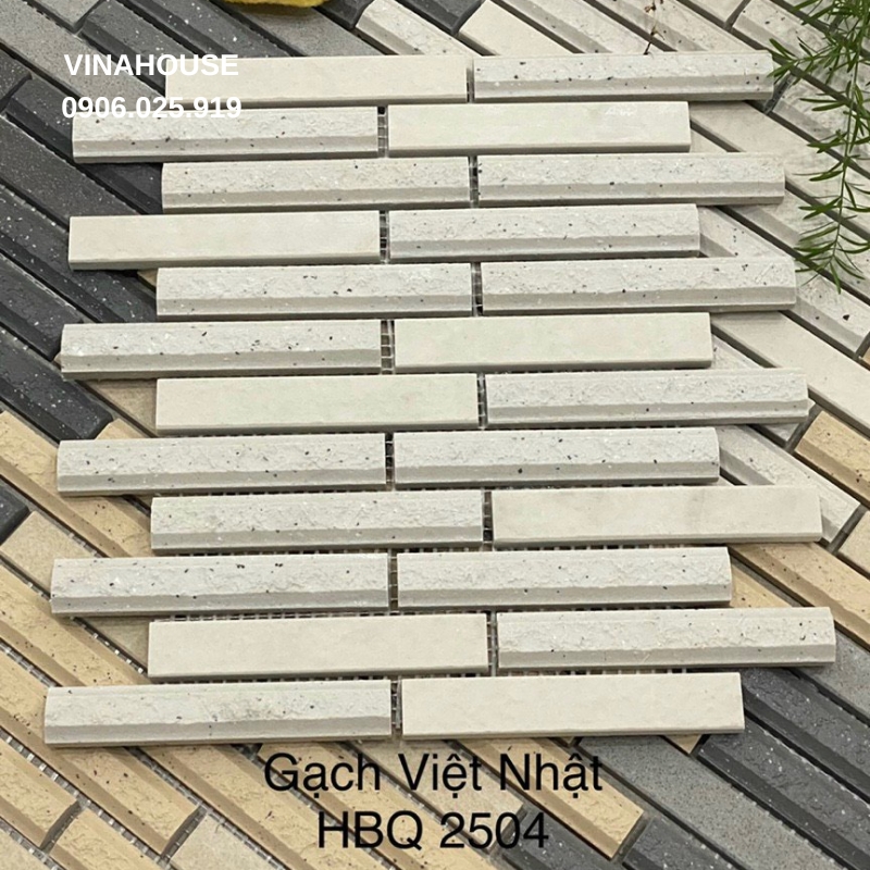 Gạch trang trí Việt Nhật HBQ-2504
