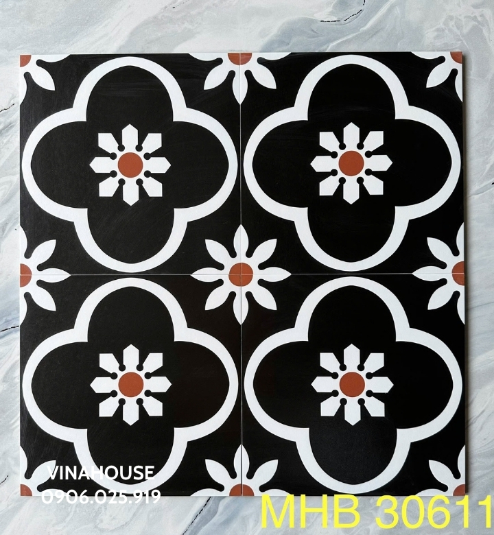 Gạch bông 30×30 lát nền MHB30611