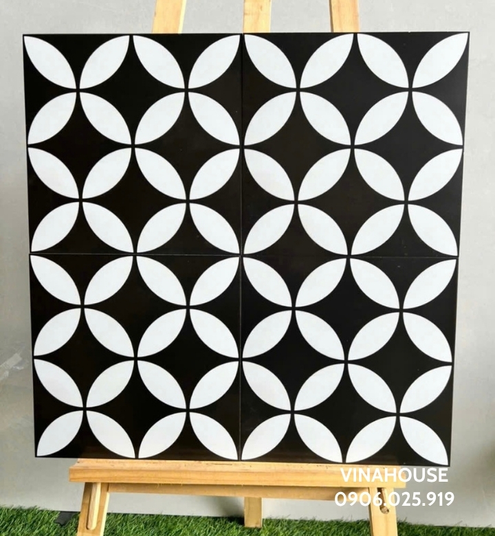 Gạch bông 30×30 đồng tiền bán sứ