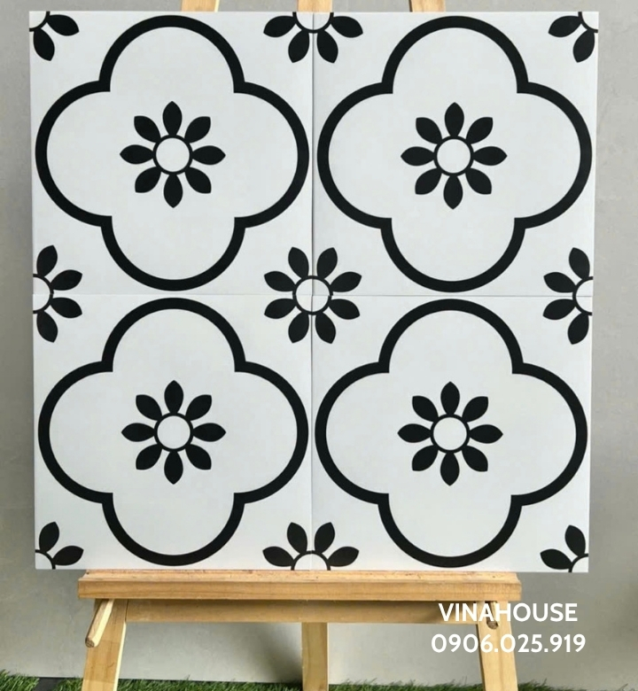 Gạch bông 30×30 bông hoa mai 30×30