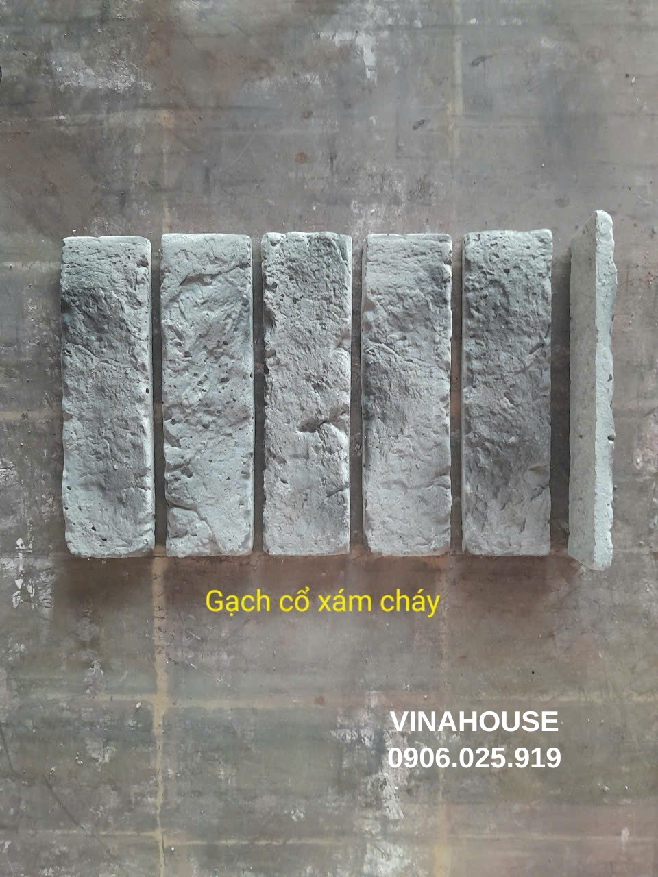 Gạch cổ xám cháy