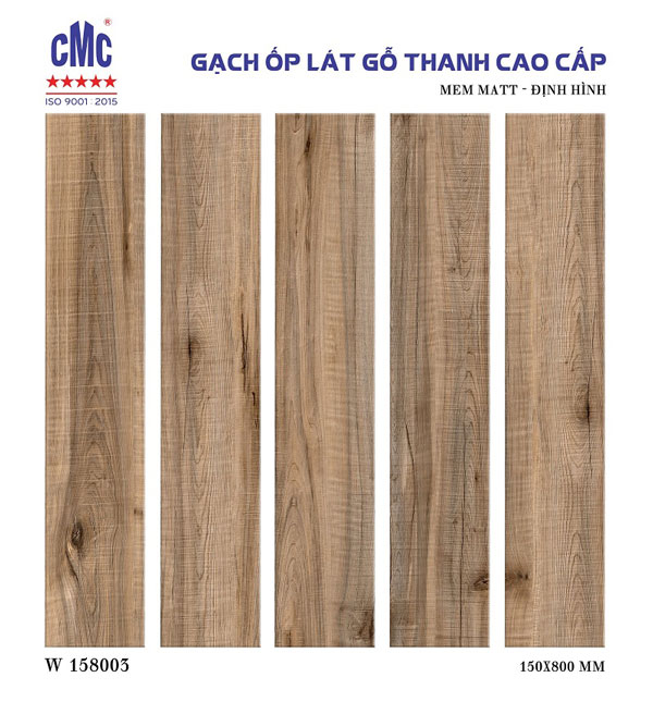 Gạch Giả Gỗ 15×80 CMC W158003