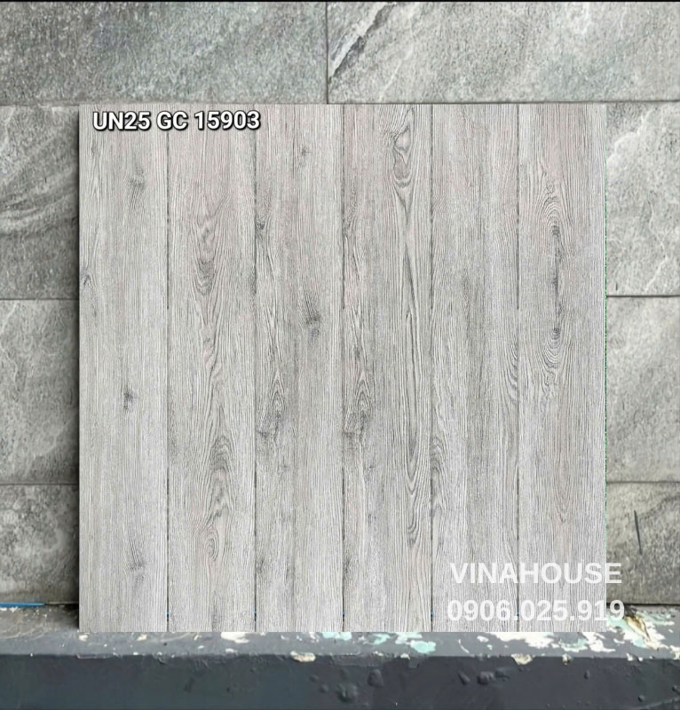 Gạch giả gỗ 15×90 Viglacera UN25 GC15903