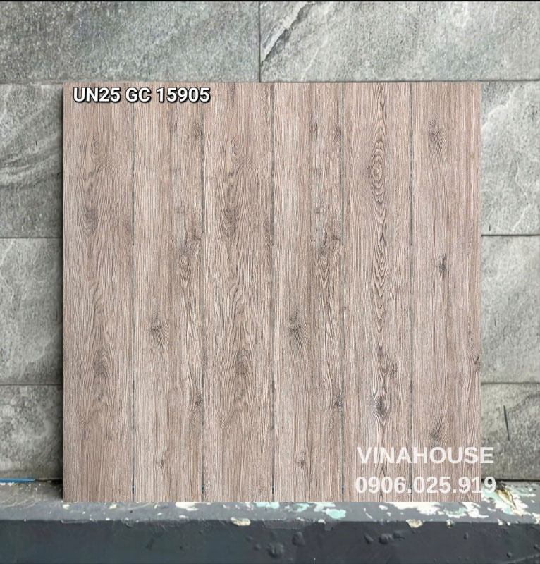 Gạch giả gỗ 15×90 Viglacera UN25 GC15905
