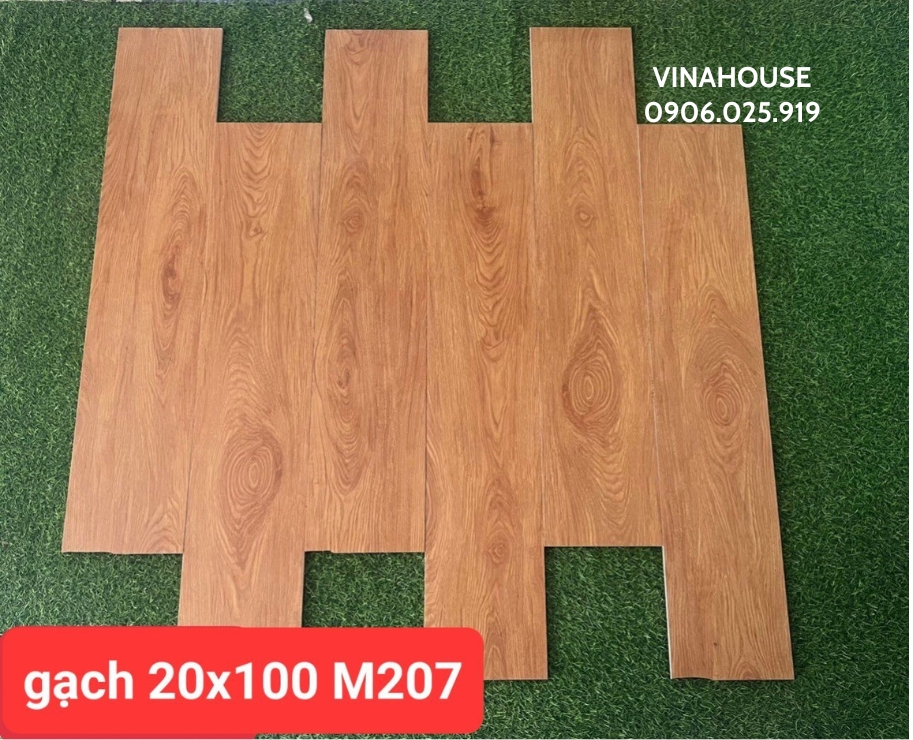 Gạch Lát Nền Giả Gỗ 20×100 M207