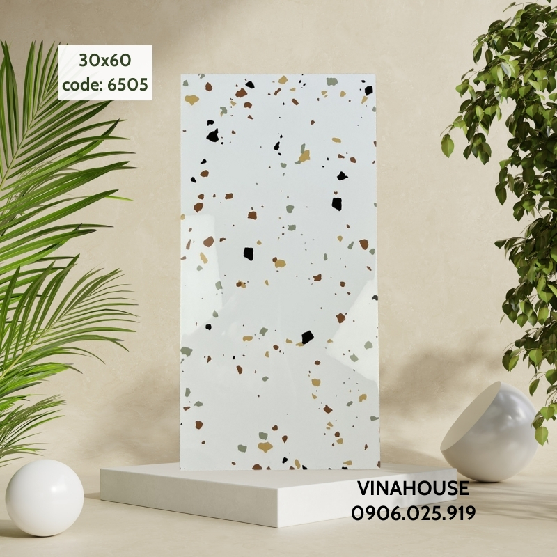 Gạch lát nền 30×60 Terrazzo 6505