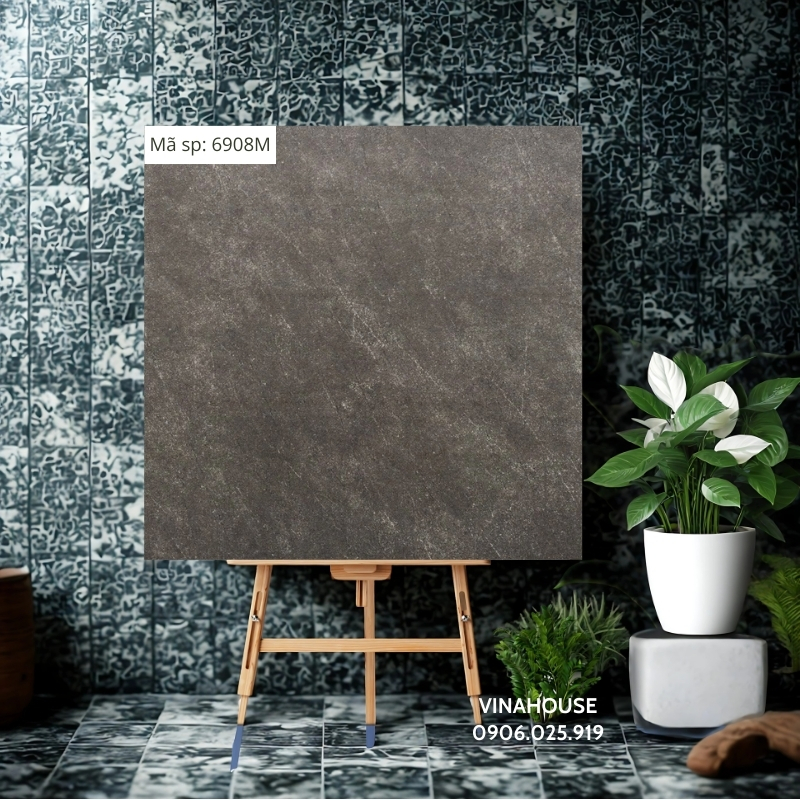 Gạch 60×60 bán sứ Viglacera 6908M