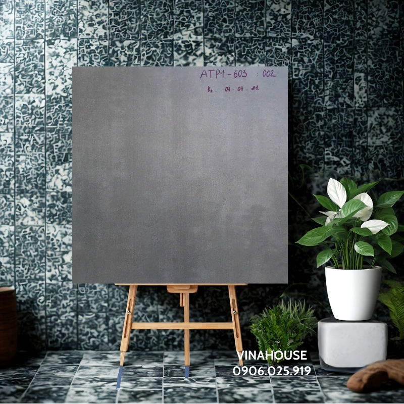 Gạch 60×60 Viglacera ATP1-603 mờ xi măng