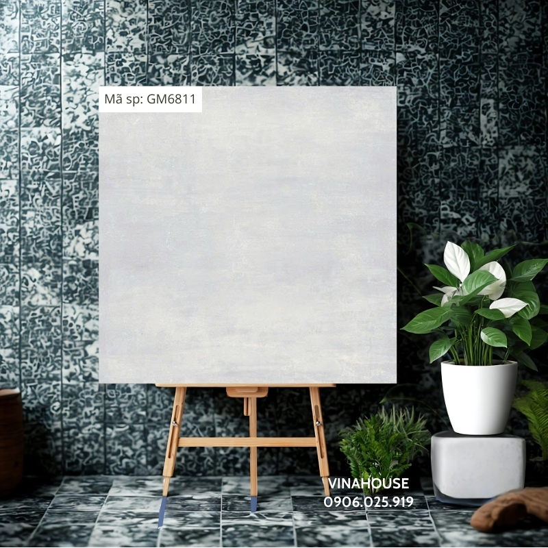 Gạch 60×60 Viglacera men mờ GM6811