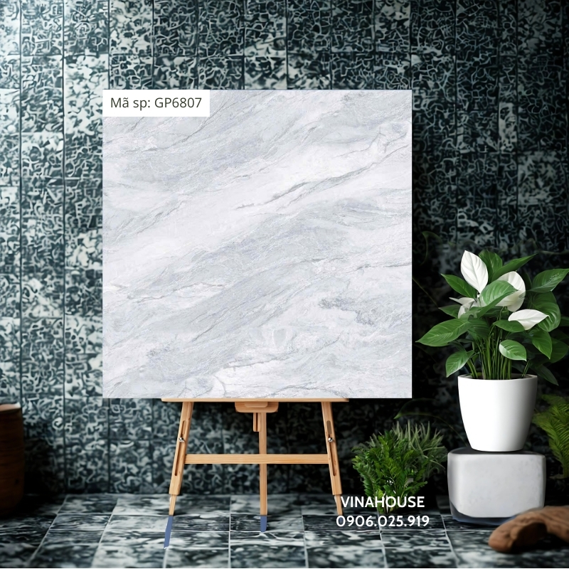 Gạch 60×60 Viglacera vân đá GP6807