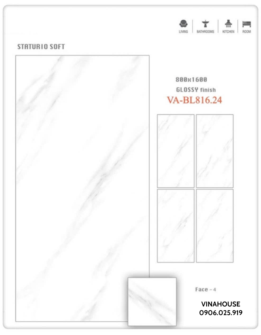 Gạch lát nền 80×160 VABL81624