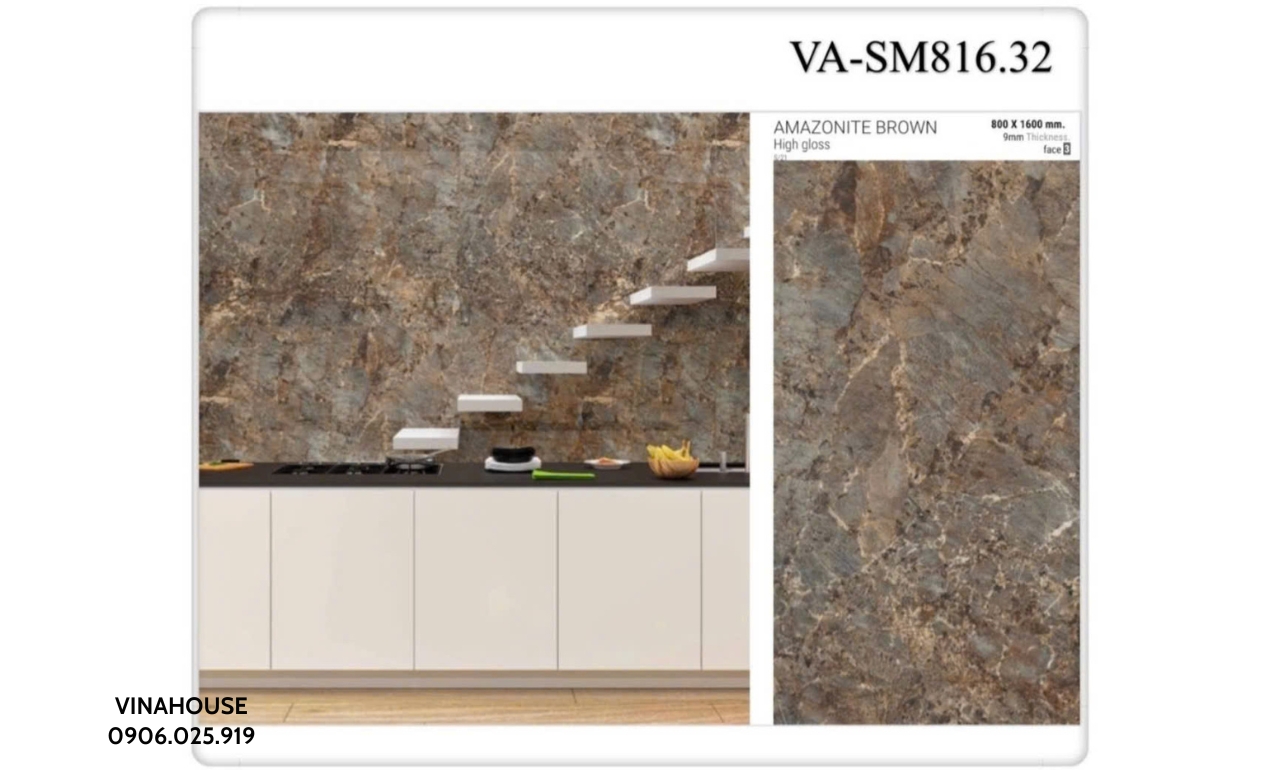 Gạch lát nền 80×160 bóng VASM81632