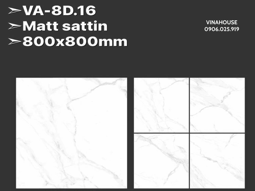 Gạch Lát Nền 80×80 Matt VA8D16